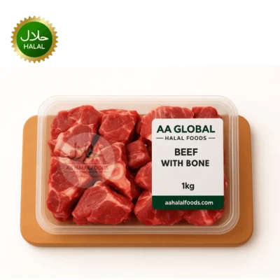Beef With Bone 1kg fresh premium meat pack