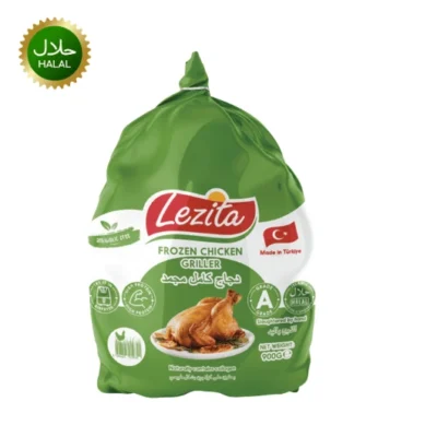 Chicken Whole Lezita 900g fresh halal whole chicken premium quality raw poultry hygienically packed ready for roast and cooking