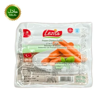 Chicken Sausage Lezita 340g fresh tender halal meat pack