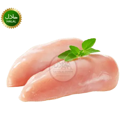 Chicken Breast Skinless Boneless 2kg fresh, tender, and halal-certified