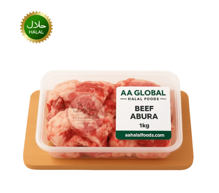 Beef Abura 1kg fresh halal cooking fat pack