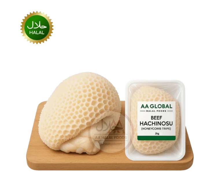Beef Hachinosu 2kg fresh halal beef tripe premium quality cleaned raw offal hygienically packed ready for curry and stew cooking