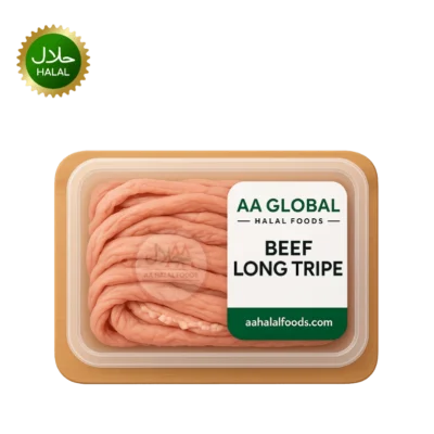 Beef Long Tripe Intestine fresh tender halal meat pack