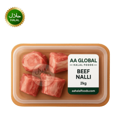 Beef Nalli 2kg fresh tender meat with bone pack