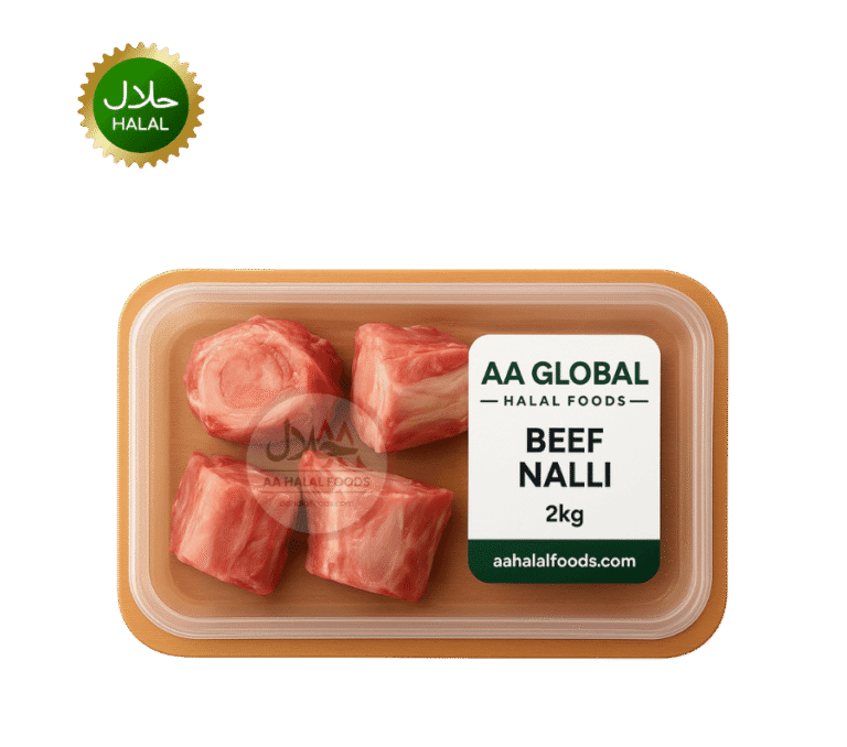 Beef Nalli 2kg fresh tender meat with bone pack