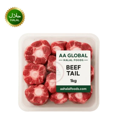 Beef Tail 1kg fresh tender halal meat pack