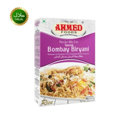 Bombay Biryani Masala 60g Ahmed premium spice mix for biryani rich aroma authentic Bombay flavor hygienically packed seasoning for cooking