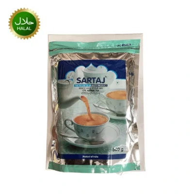 CTC Assam Tea 500g Sartaj strong black tea leaves pack