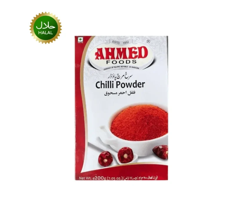 Chilli Powder 200g Ahmed premium red chili spice strong heat vibrant color hygienically packed seasoning for curry and cooking
