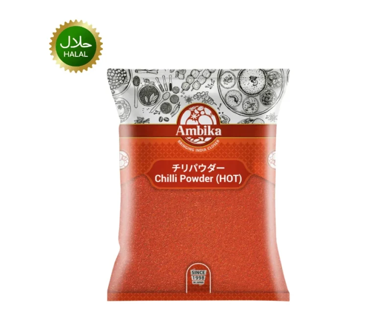 Chili Powder 500g Ambika premium red chili spice strong heat vibrant color hygienically packed seasoning for bulk cooking and curry
