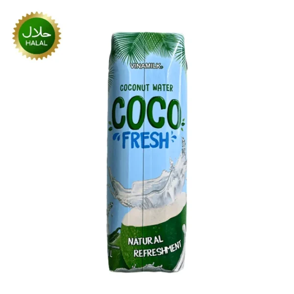 Fresh Coconut Water 1L natural hydration drink bottle