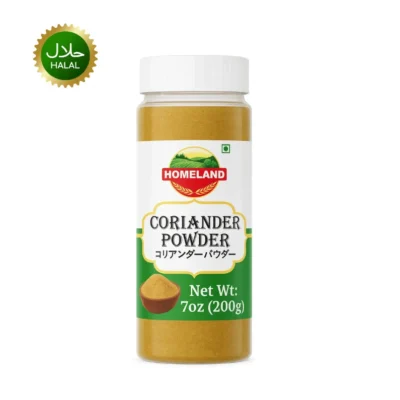 Coriander Powder 200g Homeland premium spice powder for curry and gravy mild aroma earthy flavor hygienically packed seasoning for cooking