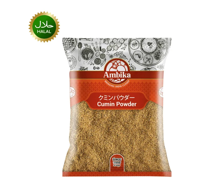 Cumin Powder 500g Ambika premium spice powder for curry and gravy rich aroma earthy flavor hygienically packed seasoning for bulk cooking