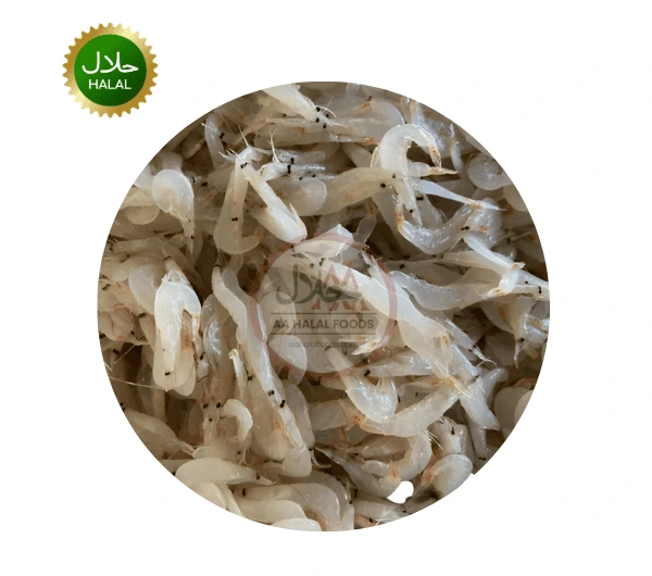 Frozen baby shrimp 250g (1) Fresh frozen baby shrimp ready for cooking
