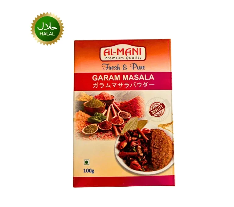 Al Mani Garam Masala 100g spice mix packet for cooking Bangladeshi dishes