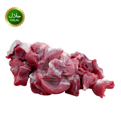 Goat Meat 1kg fresh halal premium goat meat raw cut hygienically packed ready for cooking curry and roast