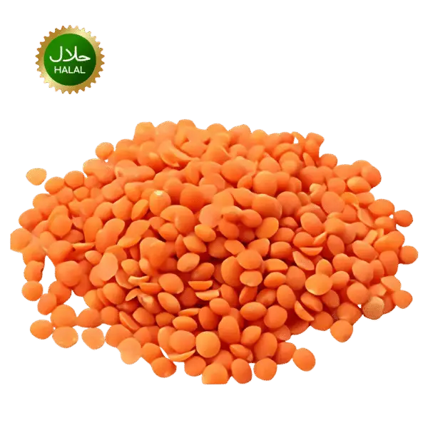 Masoor Dal (Football) 1kg premium round red lentils pack