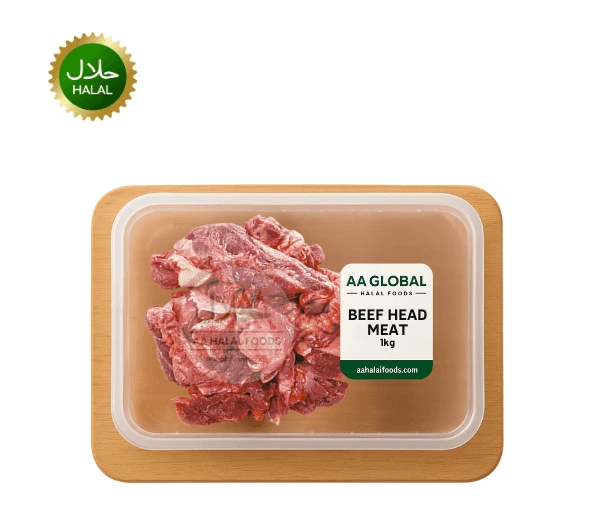 Head Meat (3) (1) Beef Head Meat 1kg fresh tender halal meat pack