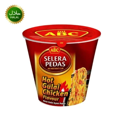 Hot Gulai Chicken Selera Pedas cup noodle packaging