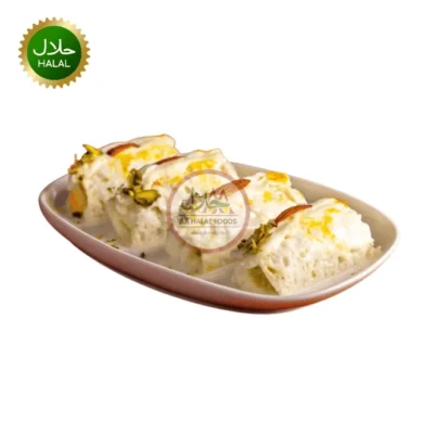 Baticrom Malai Roll 300g soft creamy Indian sweet dessert