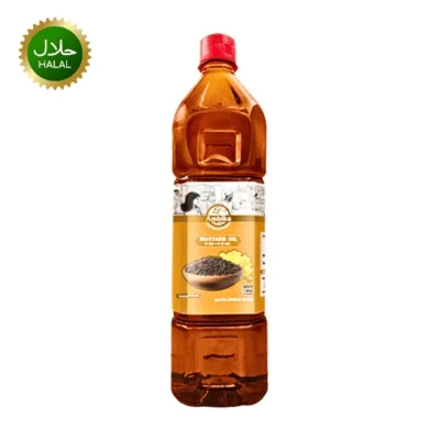 Ambika mustard oil 250ml bottle pure cooking oil natural aroma kitchen use