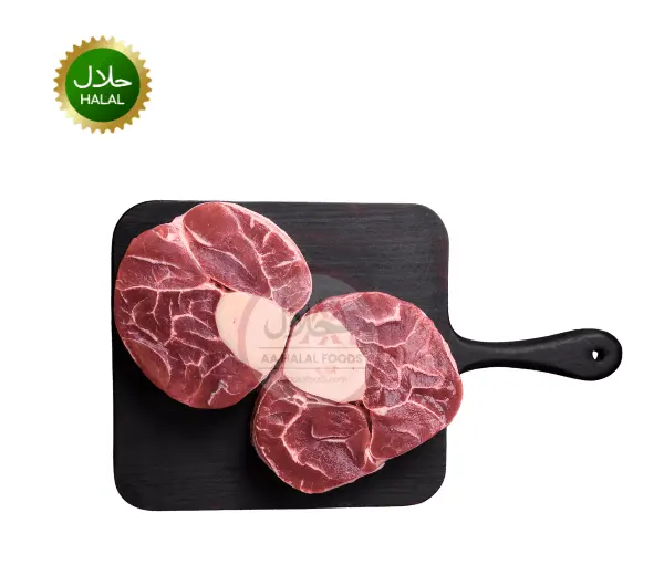 Mutton Shank 1kg fresh halal goat leg shank premium meat cut hygienically packed raw meat for curry stew and slow cooking