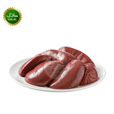 Mutton Liver 1kg fresh tender halal meat pack