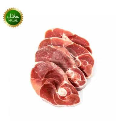Mutton Leg Slice 2kg fresh halal goat meat premium leg cut slices hygienically packed raw meat ready for curry and roast
