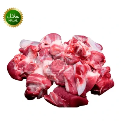 Mutton With Bone 1kg Australia fresh halal imported goat meat premium quality bone-in cut hygienically packed raw meat for curry and stew