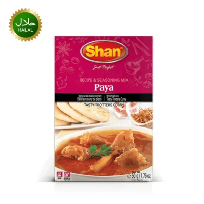 Paya Masala 50g Shan premium spice mix for beef and mutton paya rich aroma authentic flavor hygienically packed seasoning for slow cooking