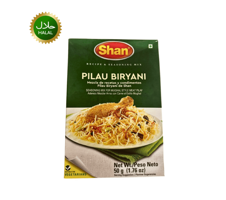 Pilau Biryani Masala 50g Shan premium spice mix for pilau rice rich aroma authentic flavor hygienically packed seasoning for cooking