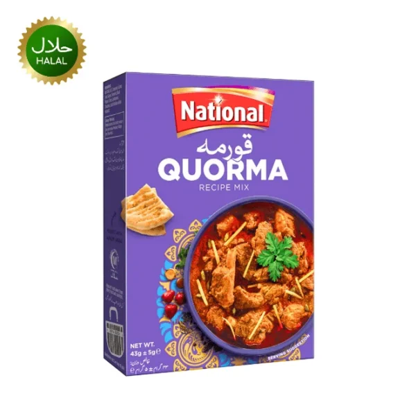 Quorma Masala 50g National premium spice mix for korma curry rich creamy gravy aromatic seasoning for cooking