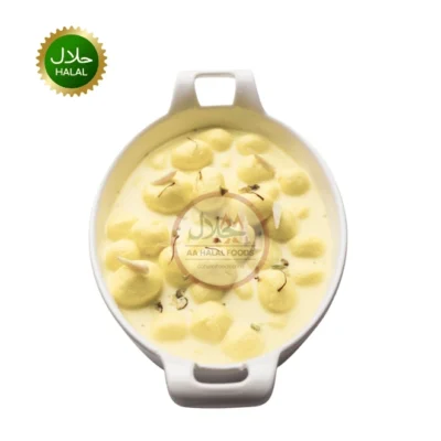 Baticrom Rasmalai 500g soft milk sweet dessert soaked in creamy syrup