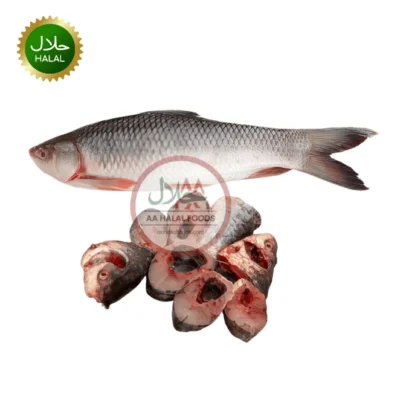 Ruhi Whole Cut 3.5kg fresh cleaned ruhi fish pack