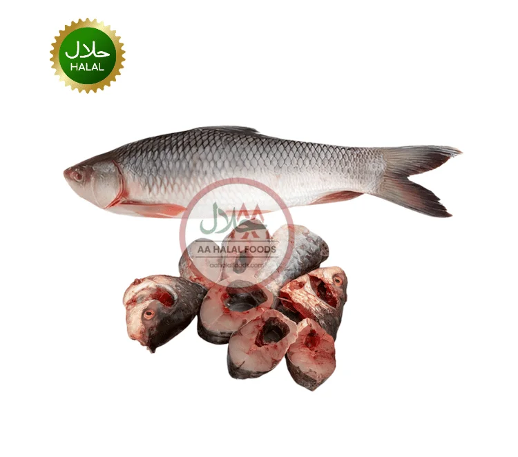 Ruhi Whole Cut 3.5kg fresh cleaned ruhi fish pack