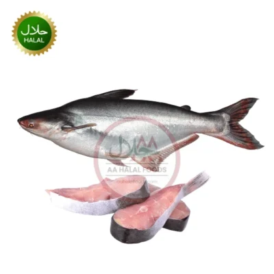 Pangash Steak 1kg – Fresh Cleaned Fish