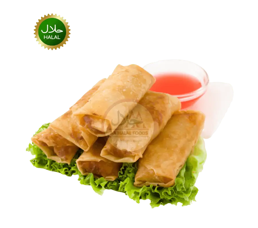 Spring Role (1) Al Kabeer vegetable spring roll 8pcs pack