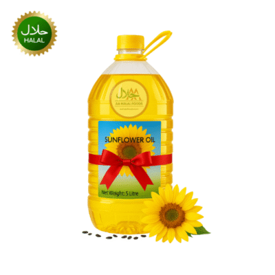 Sunflower oil 5 liter bottle pure cooking oil for frying and kitchen use