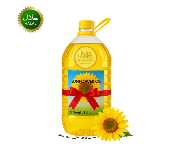 Sunflower oil 5 liter bottle pure cooking oil for frying and kitchen use