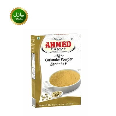 Coriander Powder 200g Ahmed premium spice powder for curry and gravy mild aroma earthy flavor hygienically packed seasoning for cooking