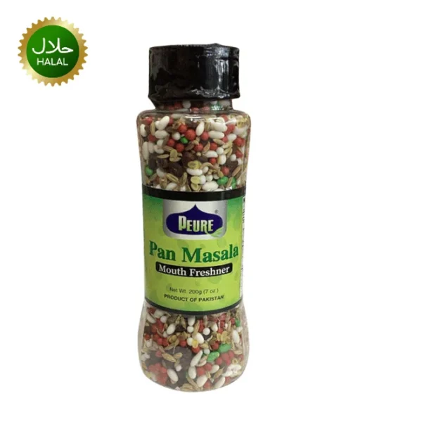 Pure Pan Masala 200g pack showing traditional aromatic mouth freshener mix in a clean packaging