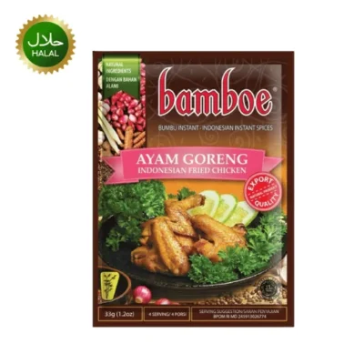 Ayam Goreng Bamboe 33g crispy Indonesian snack pack
