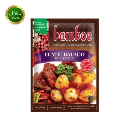 Balado Bamboe 50g – Spicy Indonesian Bamboo Side Dish