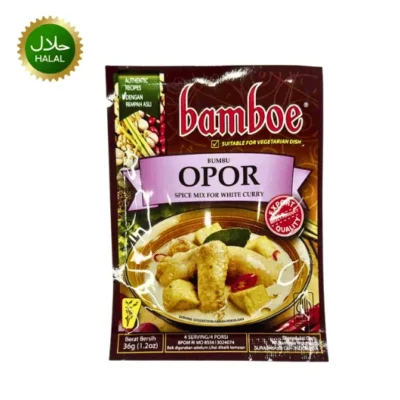 Rendang Paste Bamboe 35g Indonesian curry spice mix pack