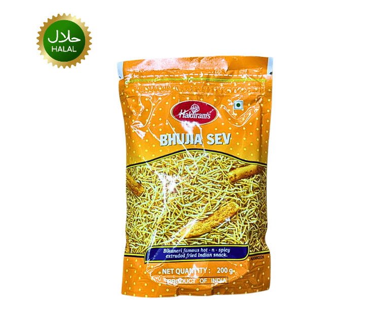 Haldiram Bhujia Sev crispy spicy snack pack