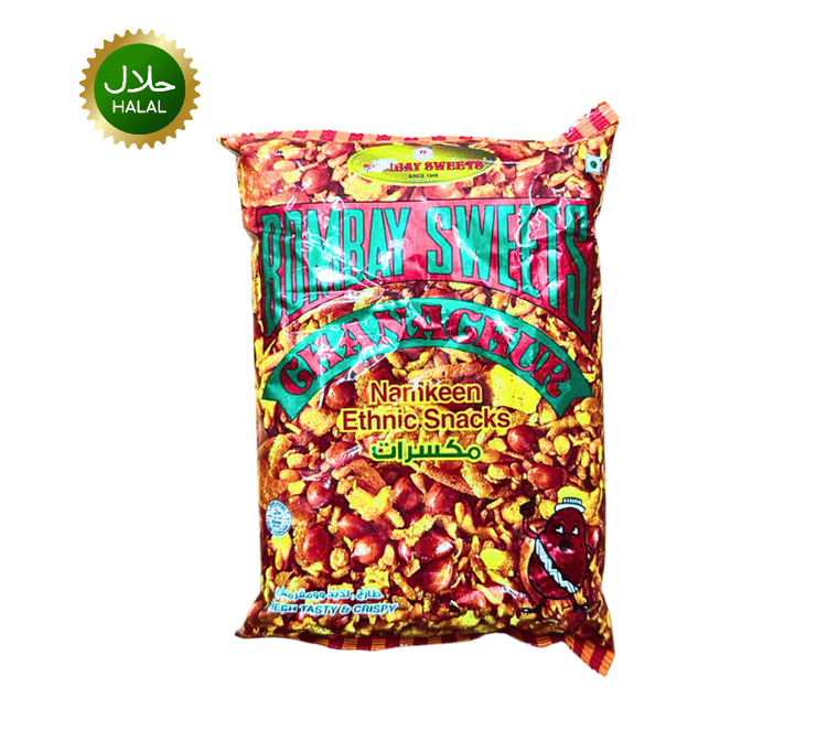 Bombay sweets chanachur Bombay Sweets Chanachur 150g crunchy spicy snack pack