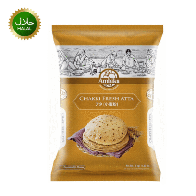 Chakki Fresh Atta 5kg (Ambika) – Premium Whole Wheat Flour