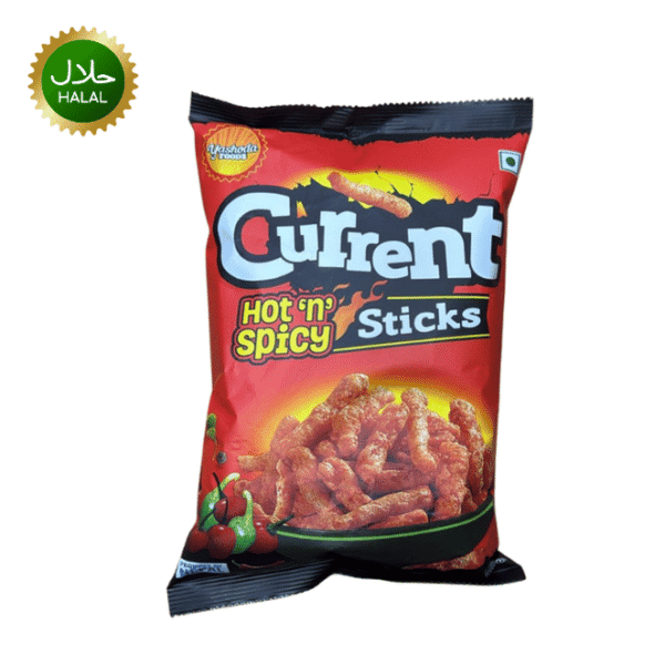 Current Sticks hot and spicy crunchy snack
