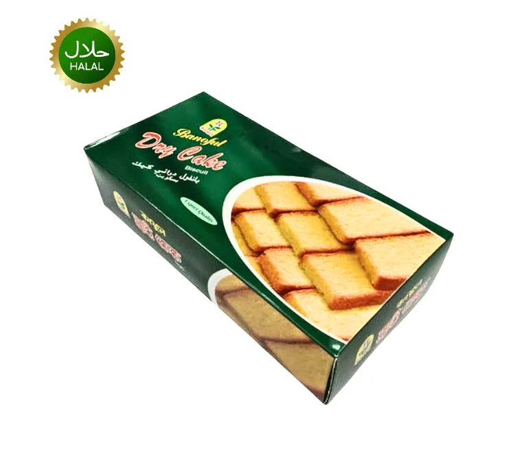 Banoful Dry Cake 300g soft sweet cake slices packed for tea time snack and dessert