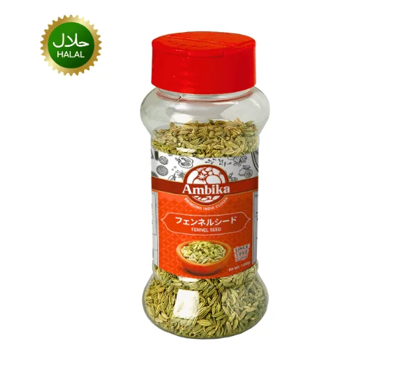Fennel seed (100g)ambika ¥250 Fennel Seed 100g Mouri Misti Jeera Ambika premium quality fennel seeds sweet aroma fresh spice hygienically packed for cooking tea and digestion support